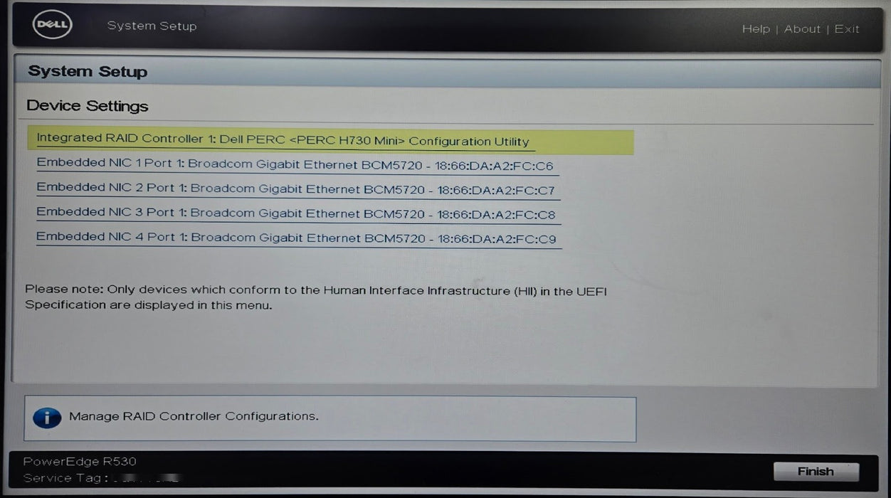 Dell PowerEdge R530 8x LFF - 2x Xeon E5-2603 v4 64GB DDR4 H730 Mini