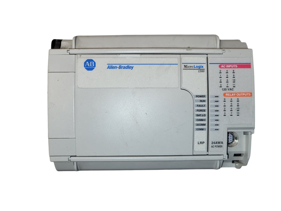 Allen Bradley MicroLogix 1500 Base Unit w/ LSP 1764-24AWA Ser. B Rev. A