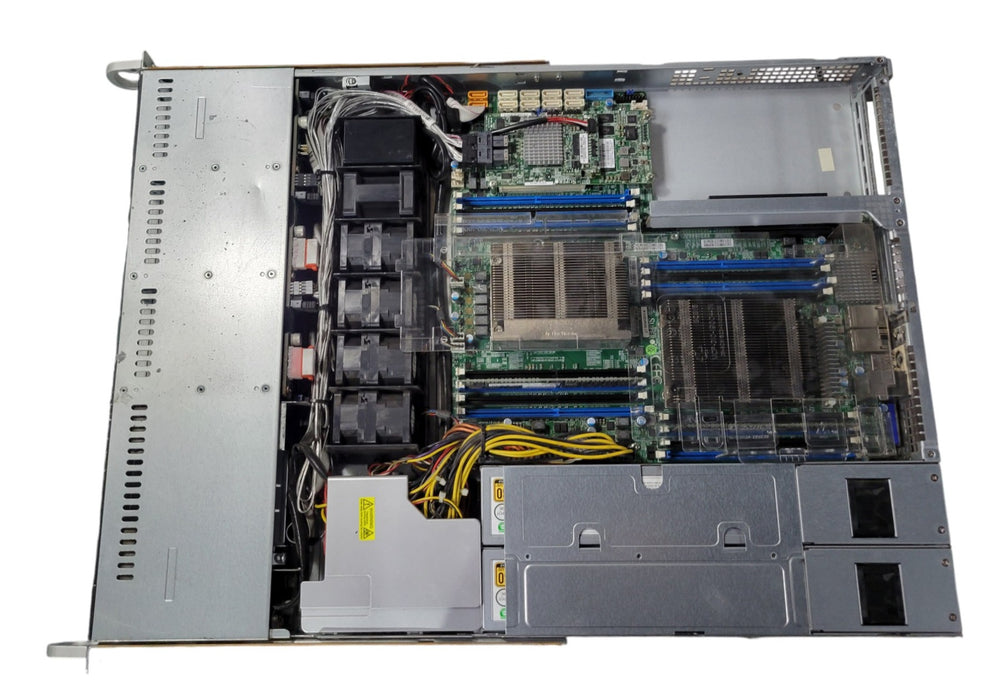 Supermicro X10DRW-iT 1U Server - 2x Xeon E5-2620 v4 32GB RAM AVAGO 3108 2x 750W
