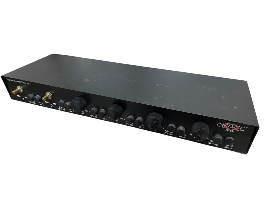 OMAGE AT6V Stereo Speaker Selector