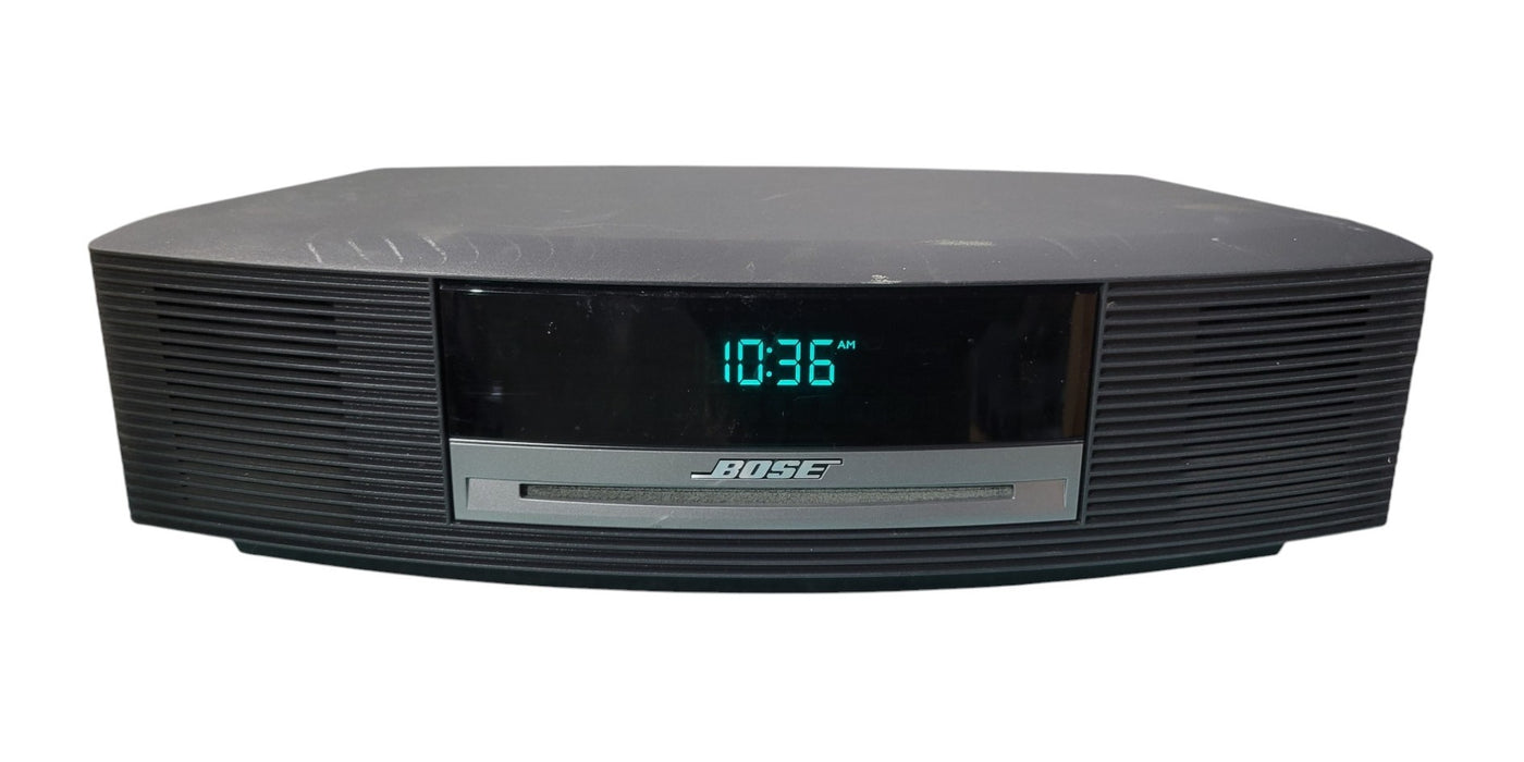 Bose Wave music system - All-in-One CD Player FM AM Radio Gray - No Remote