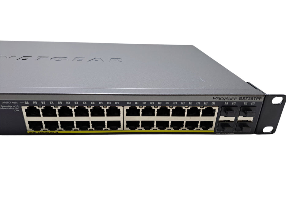 NETGEAR ProSafe GS728TPP - 24-Port Gigabit Smart Switch PoE+ 4x SFP