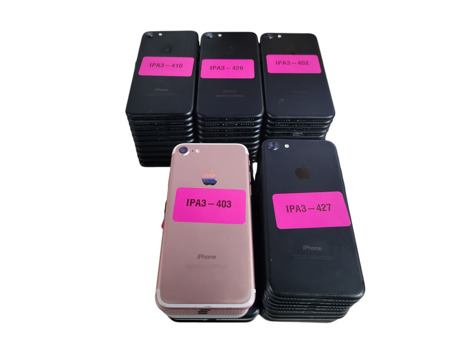 Lot of 50x Apple iPhone [7 / 7+ | B Condition][IPA3-6]