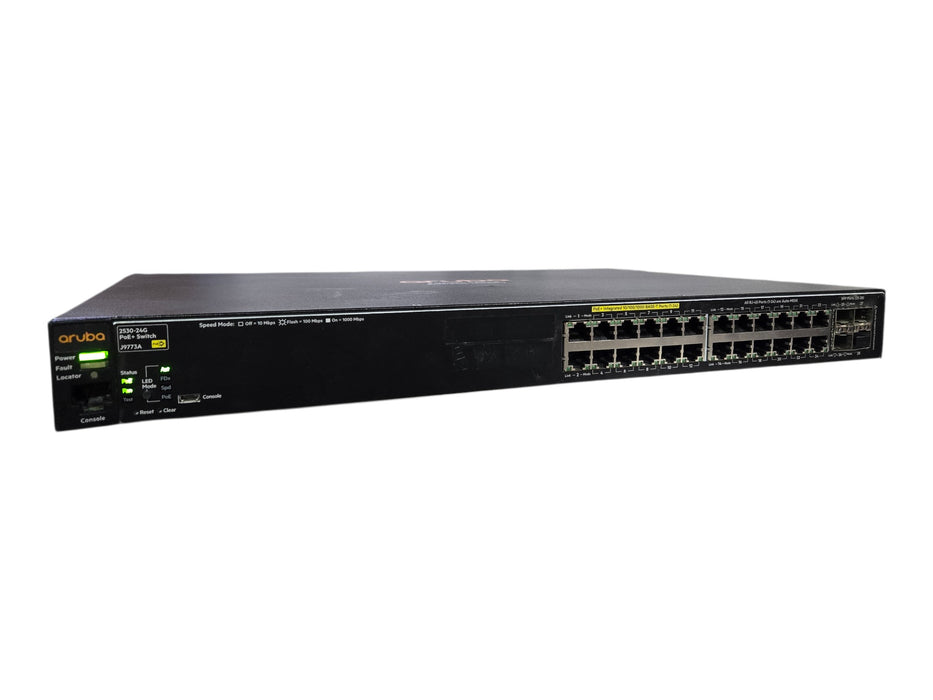 Aruba 2530-24G PoE+ J9773A - 24-Port Gigabit Managed Switch 4x SFP