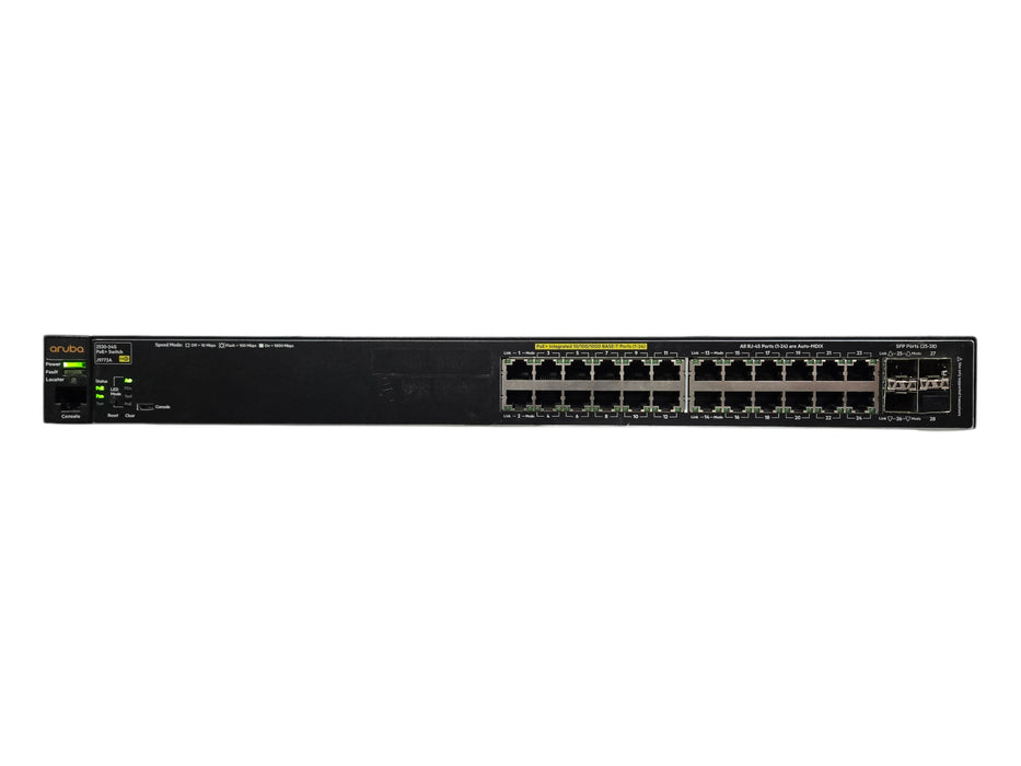 Aruba 2530-24G PoE+ J9773A - 24-Port Gigabit Managed Switch 4x SFP