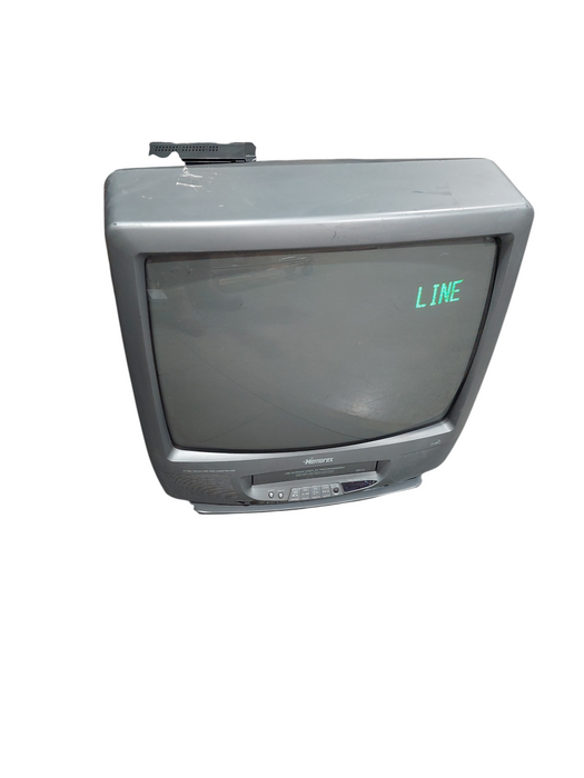 Memorex 21" CRT TV VCR Combo Player Model: MVT2195B With POKEMON VHS Tape Movie