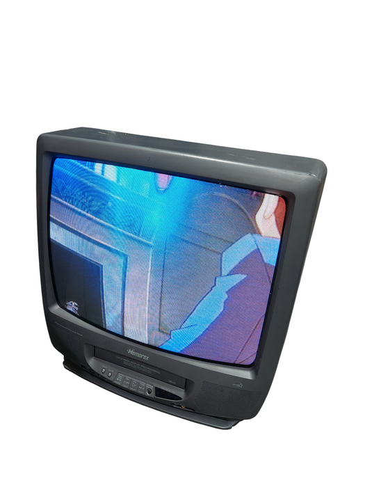 Memorex 21" CRT TV VCR Combo Player Model: MVT2195B With POKEMON VHS Tape Movie