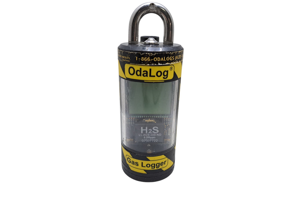 App-Tek OdaLog TYPE L2 H2S Gas Logger 0-200ppm LL-H2S-200-ND (READ)