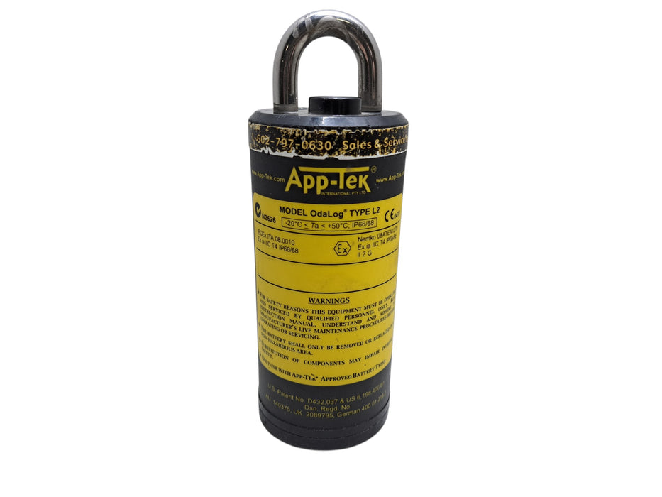 App-Tek OdaLog TYPE L2 H2S Gas Logger 0-200ppm LL-H2S-200-ND (READ)
