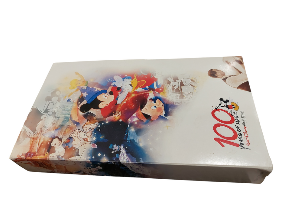 100 Years of Magic Walt Disney World Resort in Florida VHS Tape with Guide