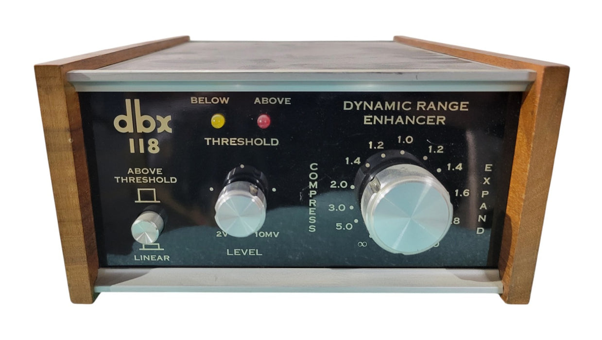 dbx 118 Dynamic Range Enhancer Compressor Expander (READ)