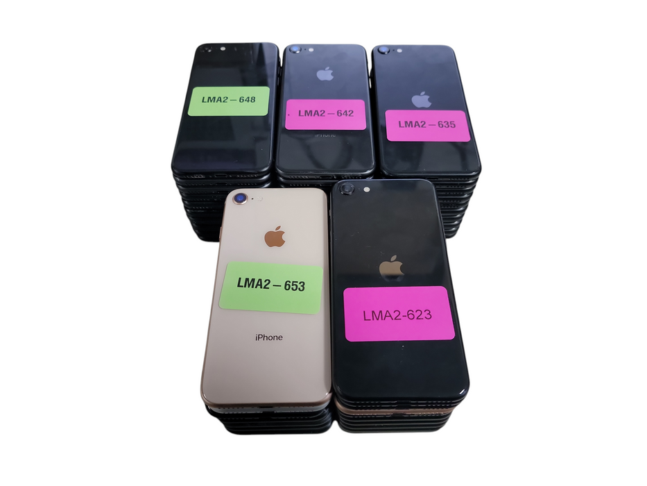 Lot of 49x Apple iPhone [A1905 - A2275 | B/C Condition][LMA2-9]