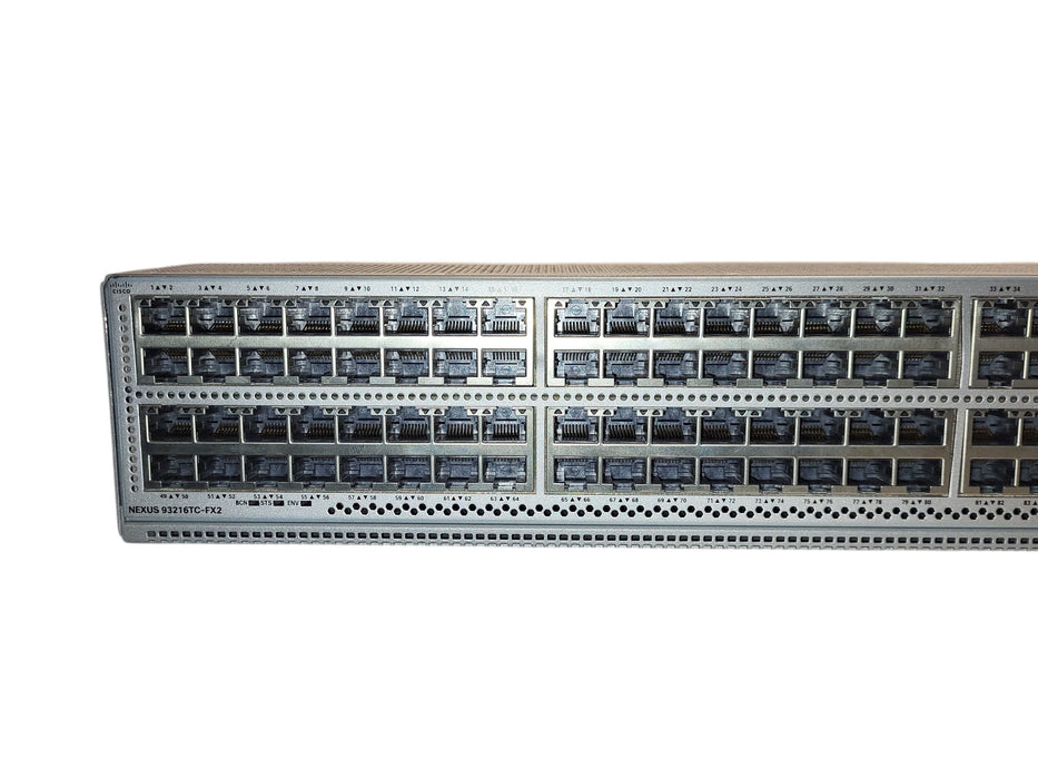 Cisco Nexus 93216TC-FX2 - 96x 10GBase-T 12x 100G QSFP28 Managed Switch