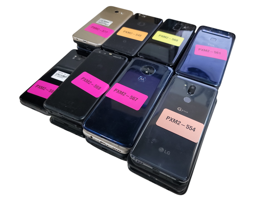 Lot of 37x Android Phones [USB-C | B Condition][PXM2-9]