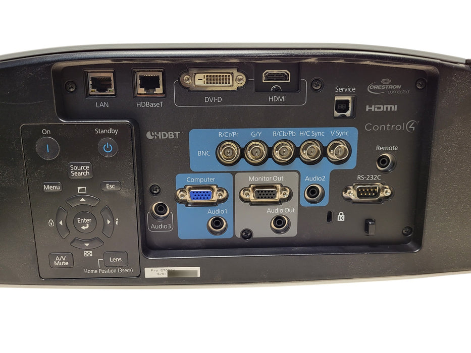 Epson Pro G7000W H752A WXGA 3LCD Projector - No Lens