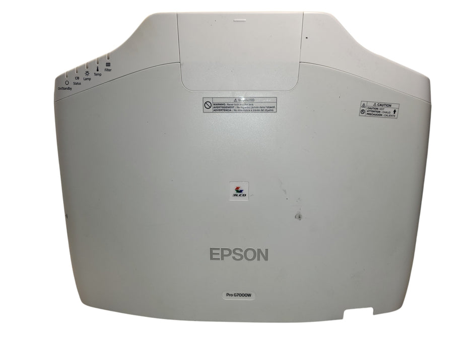 Epson Pro G7000W H752A WXGA 3LCD Projector - No Lens
