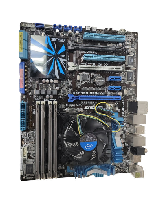 ASUS P7P55D Deluxe, LGA1156 Socket, Intel i7 860 @ 2.8GHz, 8GB RAM