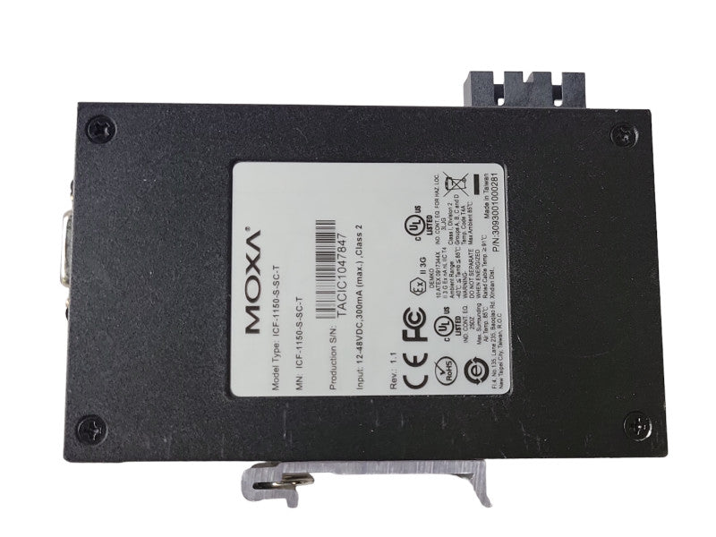 Moxa ICF-1150-S-SC-T Indust RS-232/422/485 to Single-mode Fiber Converter SEE _