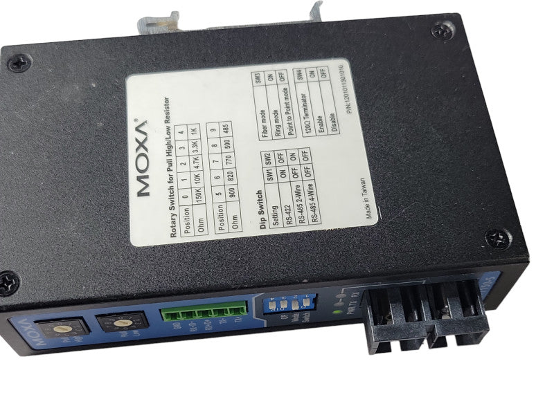 Moxa ICF-1150-S-SC-T Indust RS-232/422/485 to Single-mode Fiber Converter SEE _