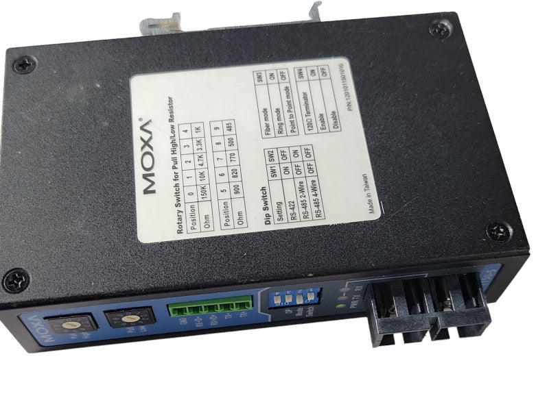 Moxa ICF-1150-S-SC-T Indust RS-232/422/485 to Single-mode Fiber Converter SEE _
