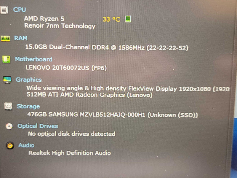 Lenovo ThinkPad E14 | Ryzen 5| 16GB DDR4| 512GB SSD  Î² Lap200