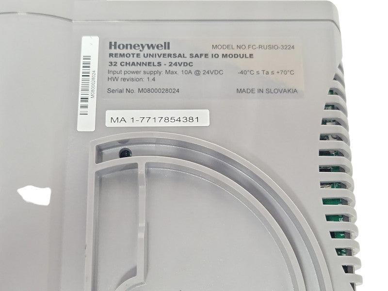 Honeywell FC-RUSIO-3224 Remote Universal Safe IO Module 32 ch. 24VDC, SEE _