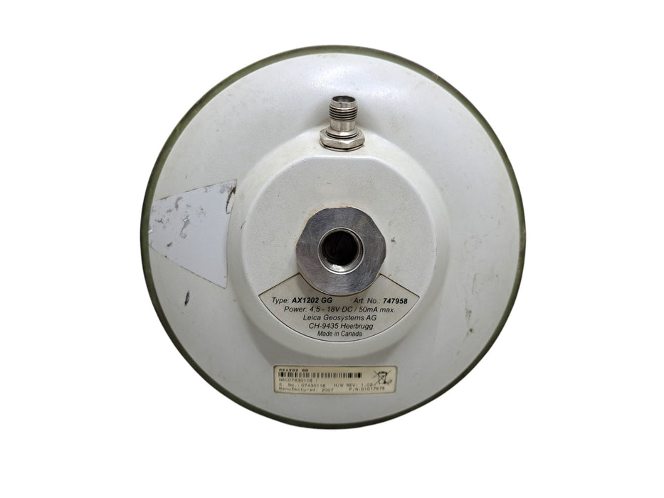 Leica Geosystems AX1202 GG GNSS Survey Antenna - Art No 747958