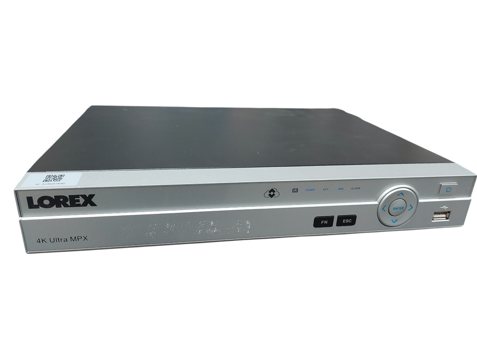 LOREX 4K 8-Channel MPX DVR NTSC With 2TB HDD Model: DV908-D(Security DVR Only)