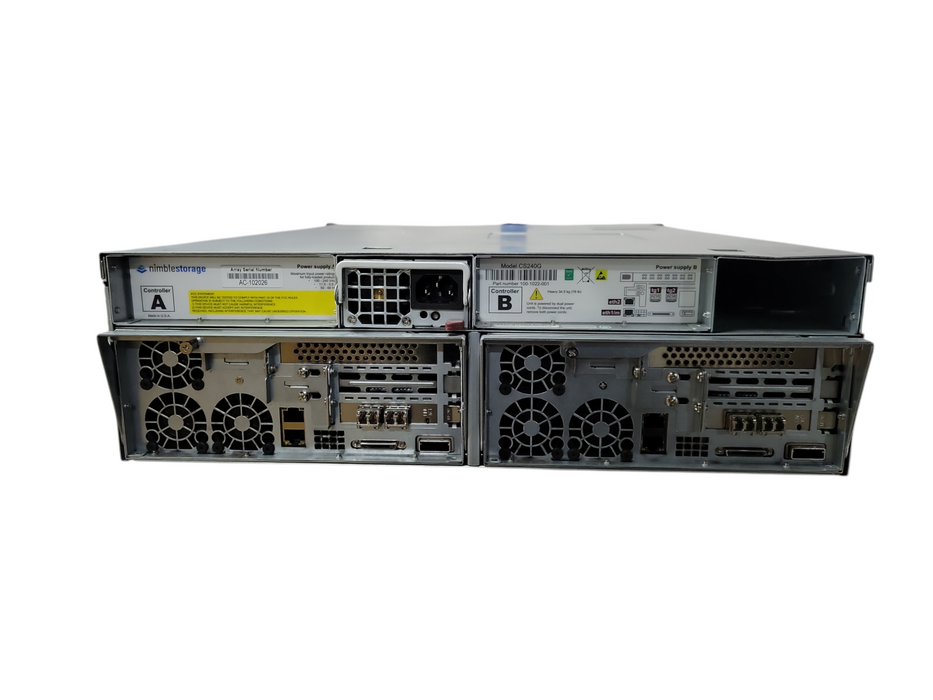 Nimble Storage CS240 Storage Array 16x 3.5" Bay Dual Controller 1x PSU CS240G