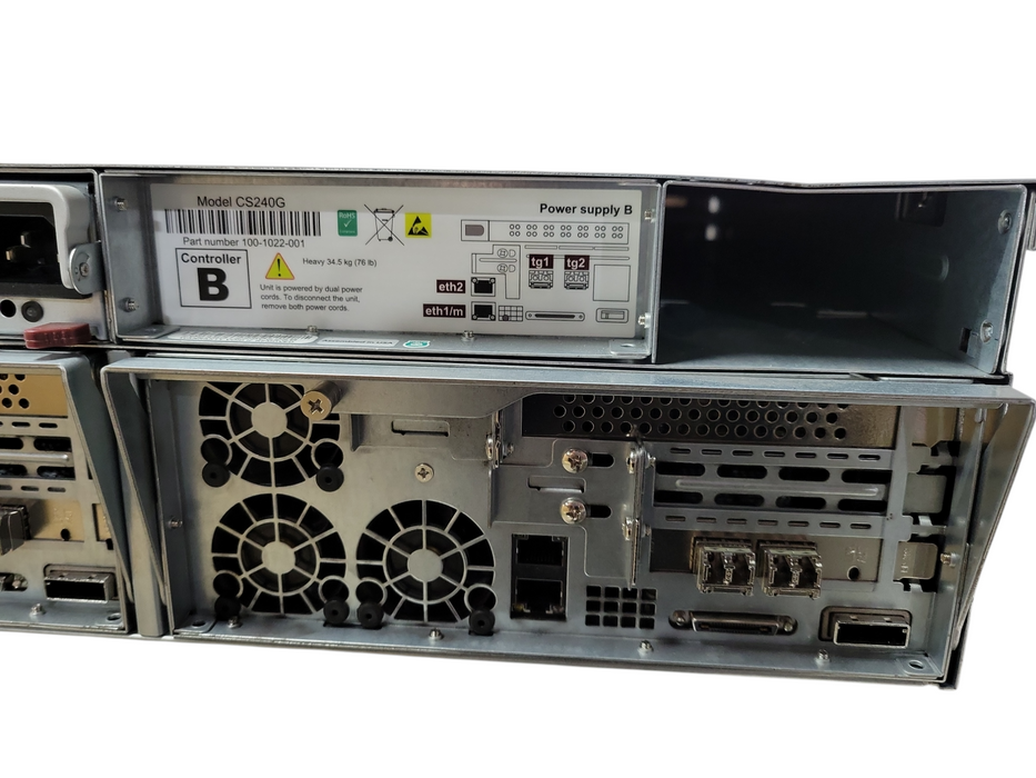Nimble Storage CS240 Storage Array 16x 3.5" Bay Dual Controller 1x PSU CS240G