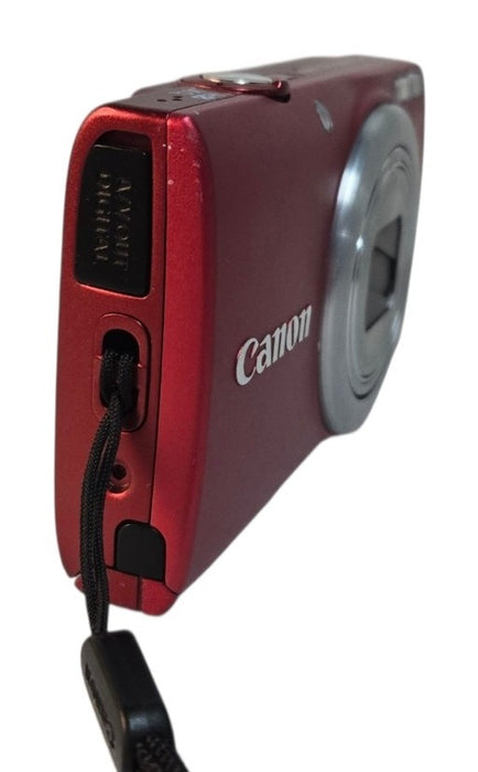 Canon PowerShot A4000 IS - 16.0 MP 8x Optical Zoom Digital Camera Red