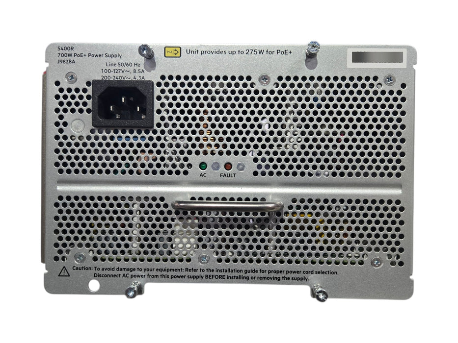 HP J9828A 5400R 700W PoE+ Power Supply