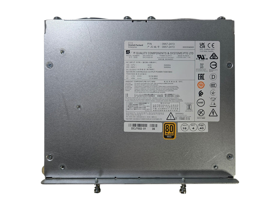 HP J9828A 5400R 700W PoE+ Power Supply