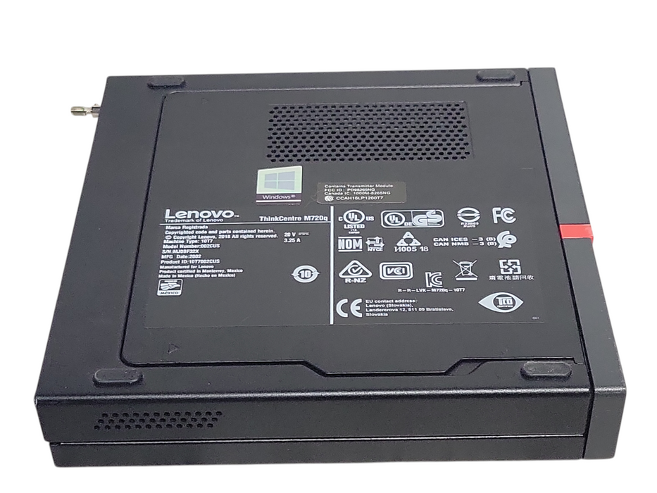 Lenovo ThinkCentre M720q, Core i5-8400T 1.70GHz 8GB DDR4 256GB M.2 SSD, READ