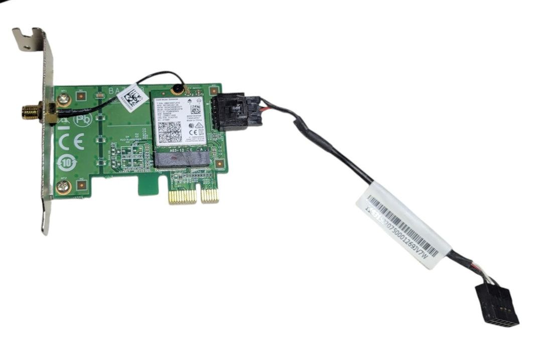 Lenovo 01AJ812 Intel 8265NGW PCIe x1 Wi-Fi Bluetooth Adapter Card