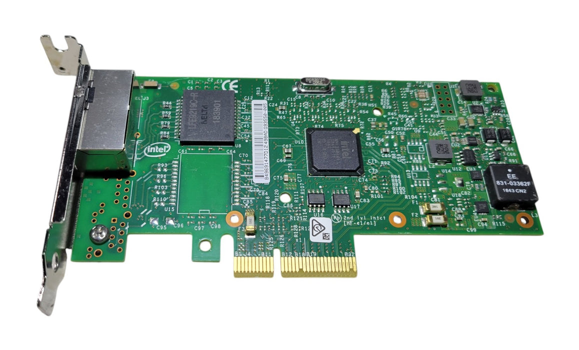 Intel I350-T2 Dual Port Gigabit Ethernet PCIe Network Adapter FRU 03T8759