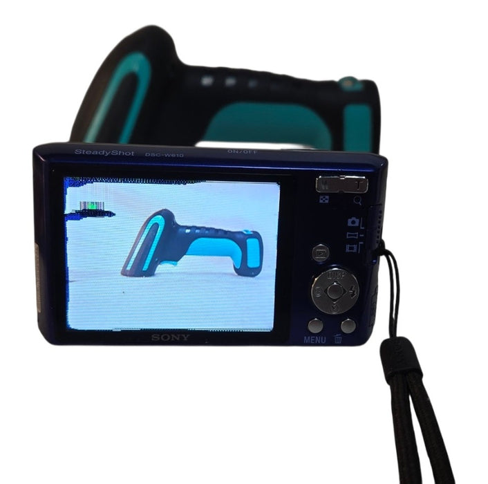 Sony Cyber-shot DSC-W610 - 14.1MP 4x Optical Zoom Digital Camera Blue (READ)