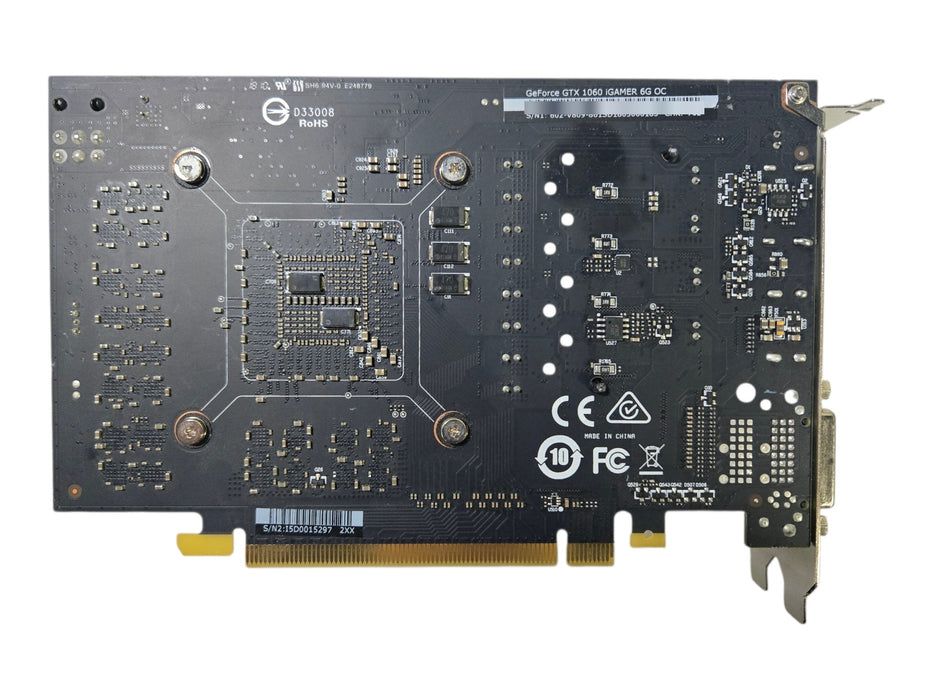 MSI GeForce GTX 1060 IGAMER 6G OC - 6GB GDDR5 Graphics Card (READ)
