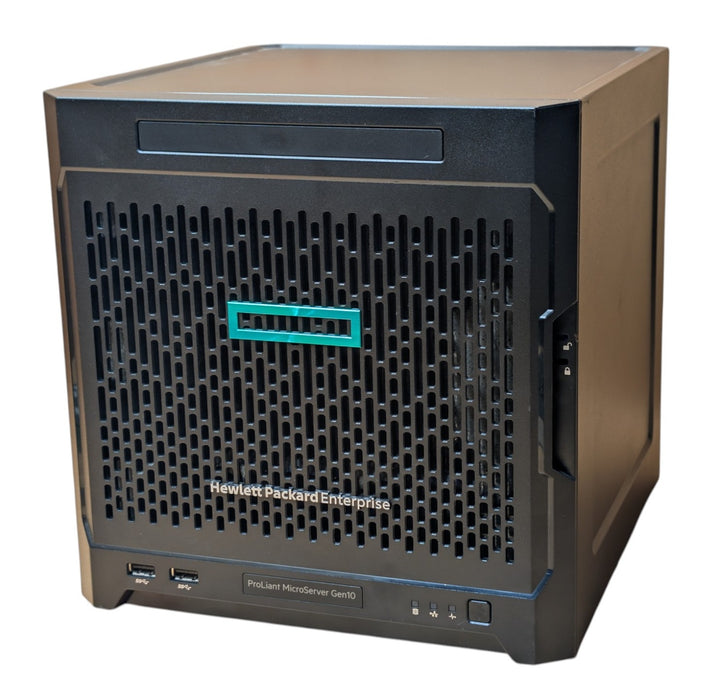 HPE ProLiant MicroServer Gen10 - AMD Opteron X3421 16GB RAM 4x 4TB HDD