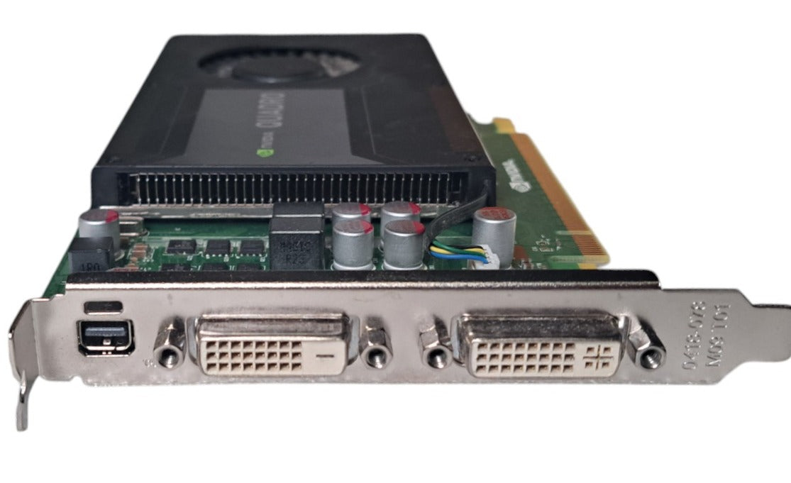 PNY NVIDIA Quadro K2000D - 2GB GDDR5 2x DVI 1x Mini DP PCIe Graphics Card