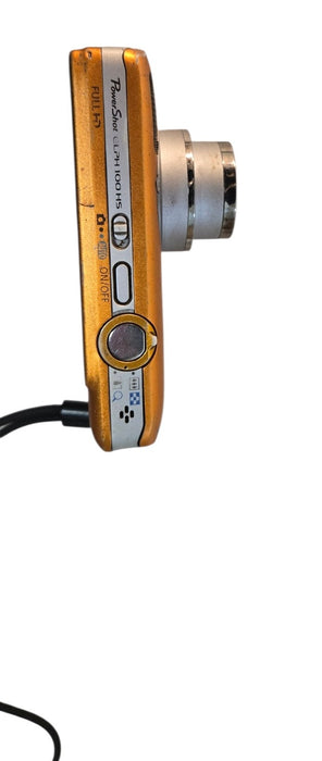 Canon PowerShot ELPH 100 HS - 12.1 MP Digital Camera Orange (READ)