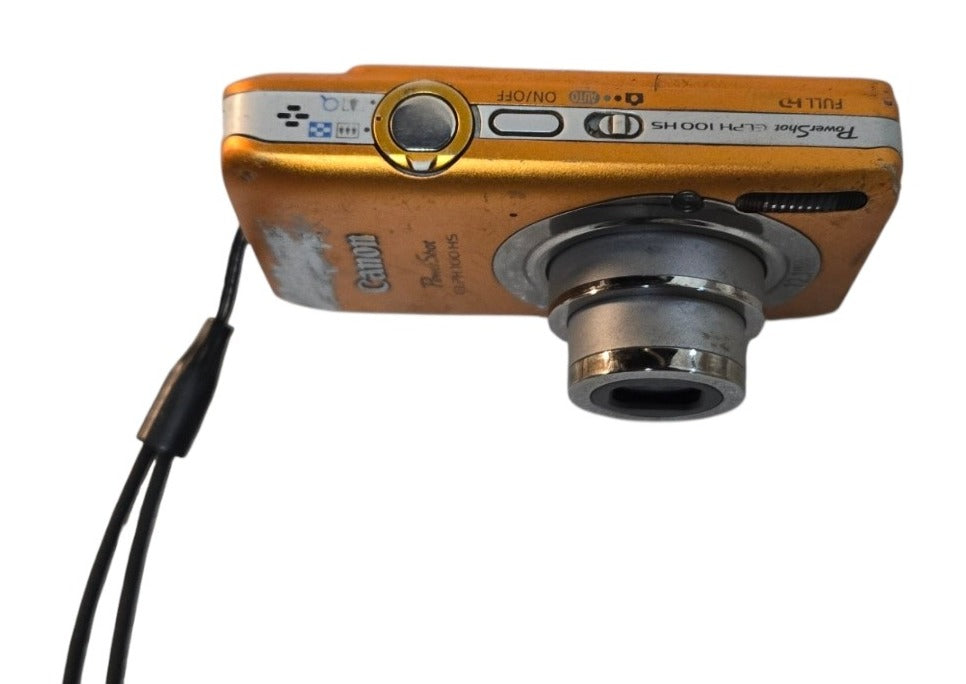 Canon PowerShot ELPH 100 HS - 12.1 MP Digital Camera Orange (READ)