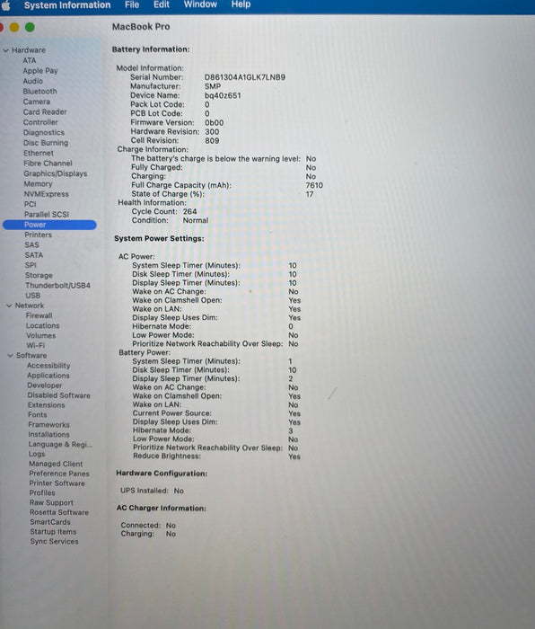 Apple MacBook Pro 16" 2019 i7-9750H Radeon Pro 5300M 32GB RAM 512GB SSD READ