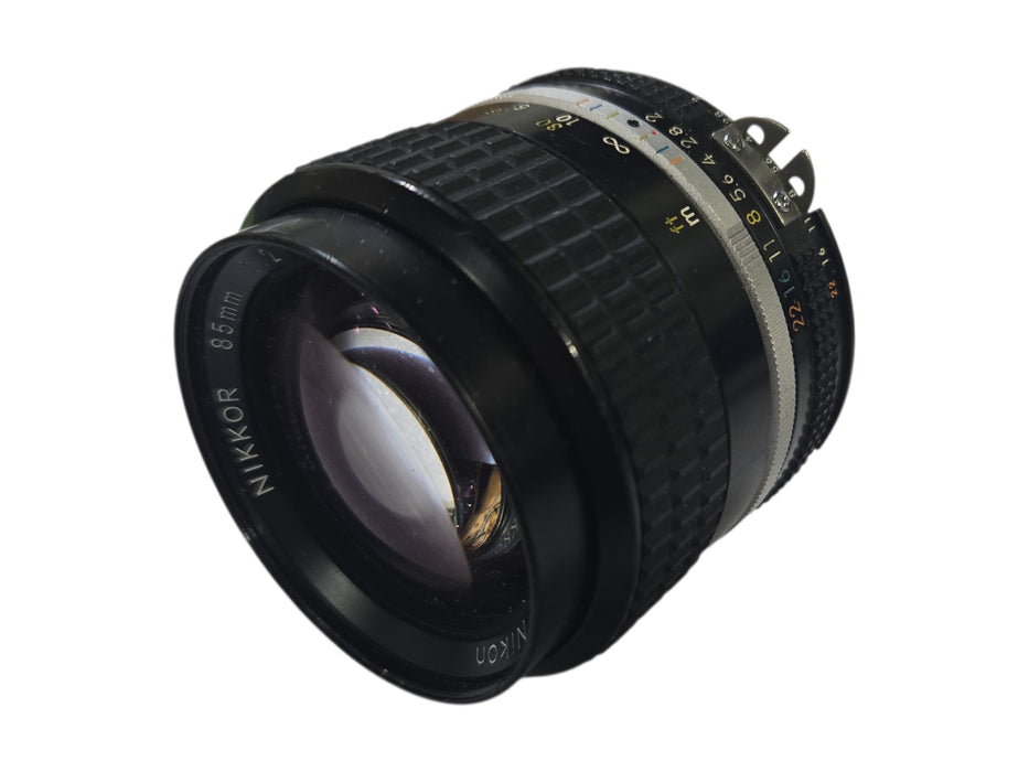 Nikon NIKKOR 85mm 1:2 - AI Manual Focus Prime Camera Lens