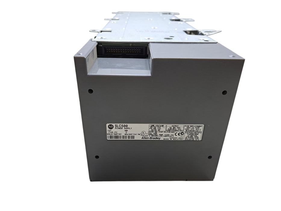 Allen-Bradley 1746-A10 SLC 500 10-Slot Chassis Rack w/ 1746-P2 Power (READ)