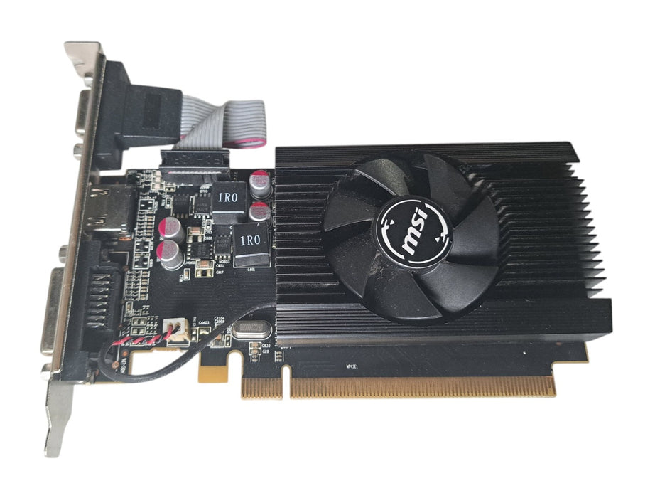 MSI Radeon R7 240 2GD3 64b LP - 2GB GDDR3 Graphics Card VGA HDMI DVI