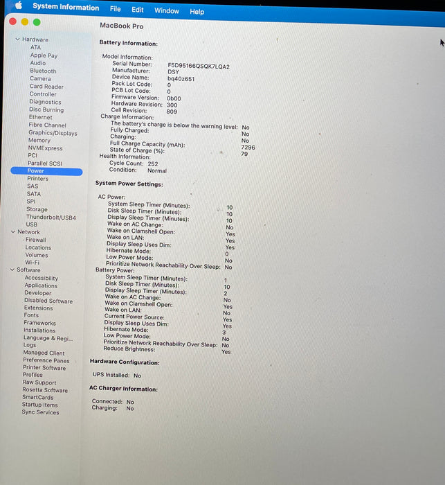Apple MacBook Pro 16" 2019 i7-9750H Radeon Pro 5300M 32GB RAM 512GB SSD READ