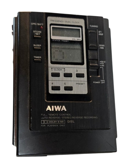 Aiwa HS-JX303 - Stereo Radio Cassette Recorder Walkman (READ)