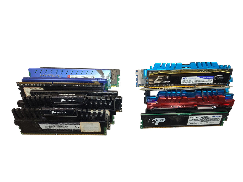 Lot of 20x Assorted Brand Desktop/Gaming 4GB PC3/DDR3 RAMs