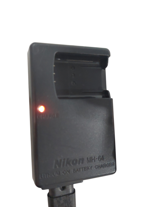 Nikon CoolPix 10.0 MP Digital Camera & MH-64 Battrery Charger Dock